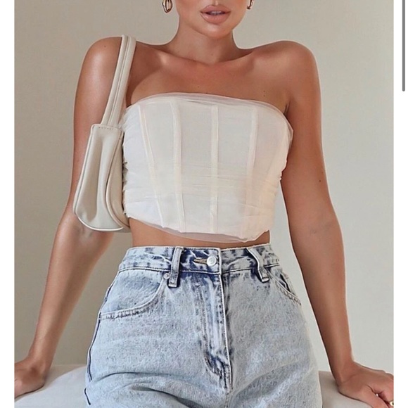 White Fox Boutique Tops - BNWT White Fox Boutique Call it out Bustier